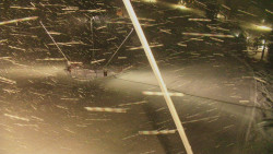 Spodní část sjezdovky skiareálu Karolinka