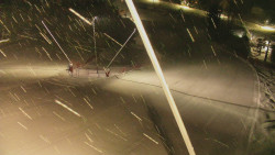 Spodní část sjezdovky skiareálu Karolinka