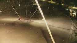 Spodní část sjezdovky skiareálu Karolinka