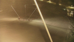 Spodní část sjezdovky skiareálu Karolinka