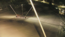 Spodní část sjezdovky skiareálu Karolinka