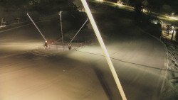 Spodní část sjezdovky skiareálu Karolinka