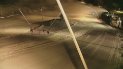 Spodní část sjezdovky skiareálu Karolinka