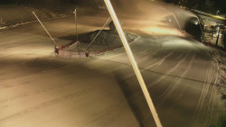 Spodní část sjezdovky skiareálu Karolinka