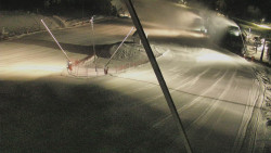 Spodní část sjezdovky skiareálu Karolinka