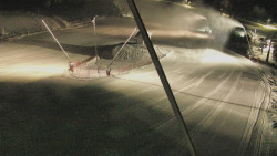 Spodní část sjezdovky skiareálu Karolinka