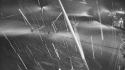 Spodní část sjezdovky skiareálu Karolinka