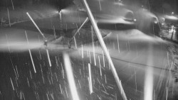 Spodní část sjezdovky skiareálu Karolinka