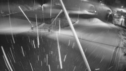 Spodní část sjezdovky skiareálu Karolinka