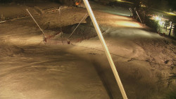 Spodní část sjezdovky skiareálu Karolinka