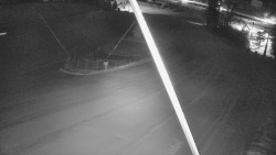 Spodní část sjezdovky skiareálu Karolinka