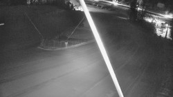 Spodní část sjezdovky skiareálu Karolinka