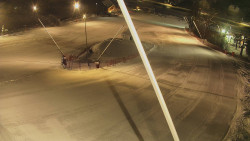 Spodní část sjezdovky skiareálu Karolinka