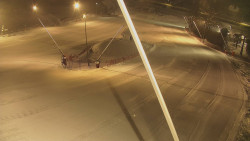 Spodní část sjezdovky skiareálu Karolinka