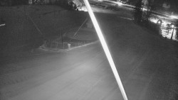 Spodní část sjezdovky skiareálu Karolinka