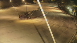 Spodní část sjezdovky skiareálu Karolinka