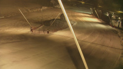 Spodní část sjezdovky skiareálu Karolinka