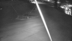 Spodní část sjezdovky skiareálu Karolinka