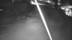 Spodní část sjezdovky skiareálu Karolinka