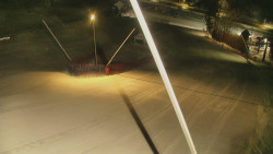 Spodní část sjezdovky skiareálu Karolinka