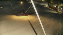 Spodní část sjezdovky skiareálu Karolinka