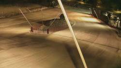 Spodní část sjezdovky skiareálu Karolinka