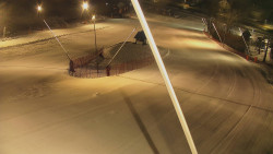 Spodní část sjezdovky skiareálu Karolinka