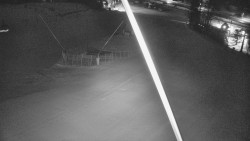 Spodní část sjezdovky skiareálu Karolinka