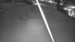 Spodní část sjezdovky skiareálu Karolinka