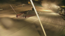 Spodní část sjezdovky skiareálu Karolinka