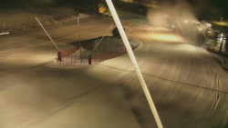 Spodní část sjezdovky skiareálu Karolinka