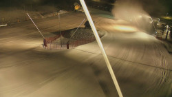 Spodní část sjezdovky skiareálu Karolinka