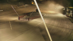 Spodní část sjezdovky skiareálu Karolinka