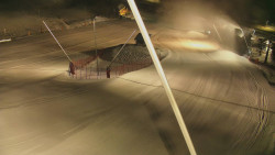 Spodní část sjezdovky skiareálu Karolinka