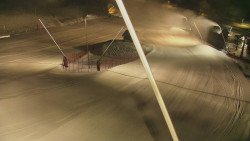 Spodní část sjezdovky skiareálu Karolinka