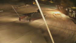 Spodní část sjezdovky skiareálu Karolinka