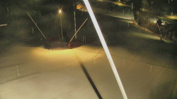 Spodní část sjezdovky skiareálu Karolinka