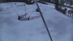 Spodní část sjezdovky skiareálu Karolinka