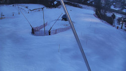 Spodní část sjezdovky skiareálu Karolinka