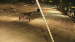 Spodní část sjezdovky skiareálu Karolinka