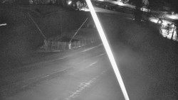 Spodní část sjezdovky skiareálu Karolinka