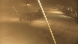 Spodní část sjezdovky skiareálu Karolinka