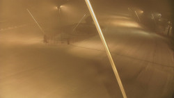 Spodní část sjezdovky skiareálu Karolinka