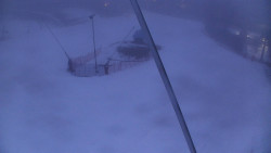 Spodní část sjezdovky skiareálu Karolinka