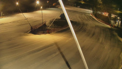 Spodní část sjezdovky skiareálu Karolinka