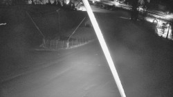 Spodní část sjezdovky skiareálu Karolinka