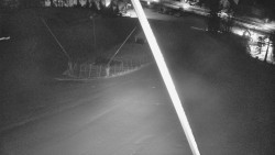 Spodní část sjezdovky skiareálu Karolinka