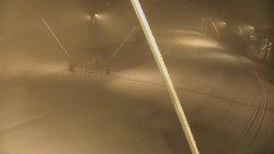 Spodní část sjezdovky skiareálu Karolinka