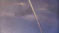 Spodní část sjezdovky skiareálu Karolinka