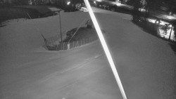 Spodní část sjezdovky skiareálu Karolinka